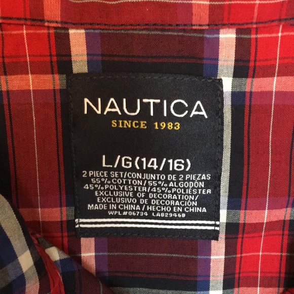Boys Nautica button down shirt - Picture 2 of 2